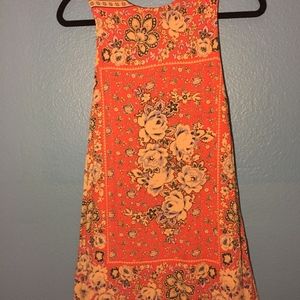 Floral Shift Dress